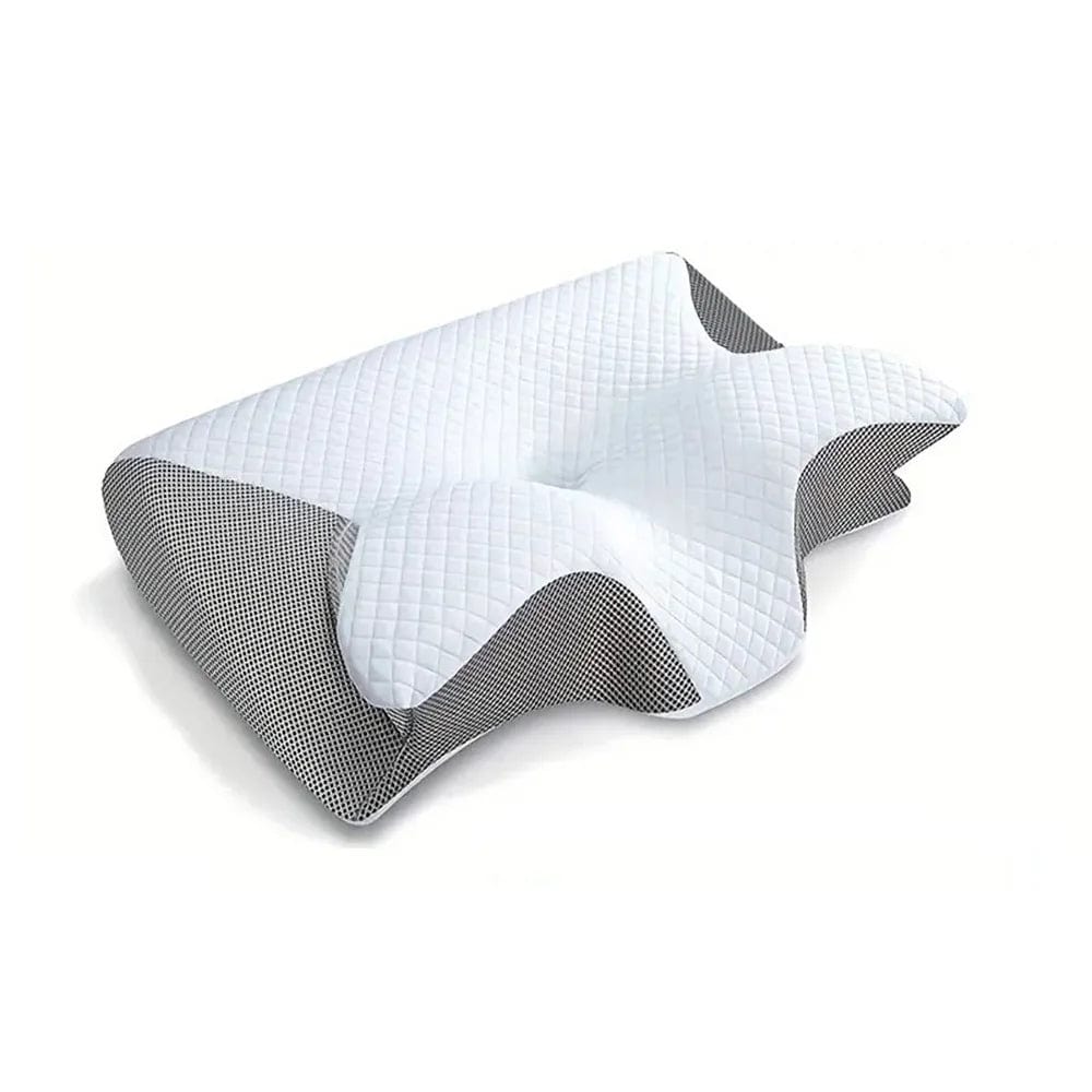 Showlu Memory Foam Cervical Pillow with ergonomic contour for orthopedic neck support and pain relief.