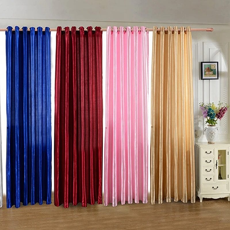 1PC Window Curtain Modern Blackout Curtains Windows Living Room Bedroom Curtain for Bedroom Dinning Room Window Shade Drape 커튼 - SHOWLU FASHION STORE