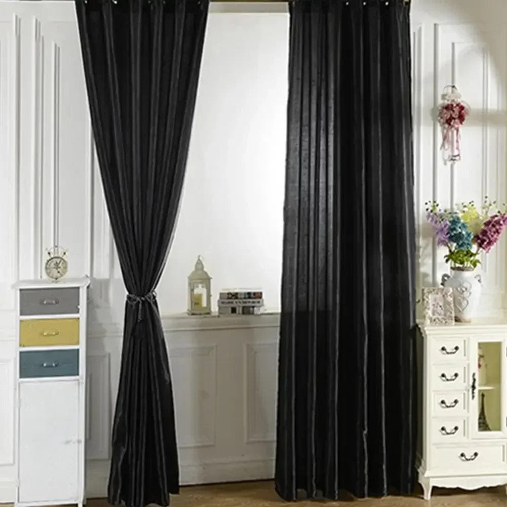 1PC Window Curtain Modern Blackout Curtains Windows Living Room Bedroom Curtain for Bedroom Dinning Room Window Shade Drape 커튼 - SHOWLU FASHION STORE