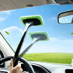 1PC Windshield Wash Tool Window Cleaning Brush Kit Car Accessories Interior Car Wiper Long Handle - SHOWLU FASHION STORE