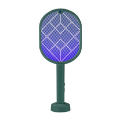 2 - in - 1 Electric Mosquito Swatter Mosquito Killer USB Rechargeable Angle Adjustable Electric Bug Zapper Fly Bat Insect Swatter - SHOWLU FASHION STORE