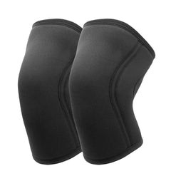 2 PCS 1 Pair 7mm Neoprene Sports Kneepads Compression Weightlifting Pressured Crossfit Training Knee Pads Support Women Men - SHOWLU FASHION STORE