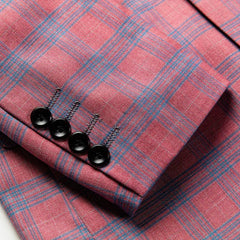 2021 New Fashion Spring and Autumn Casual Men plaid Blazer Cotton Slim England Suit Blaser Masculino Male Jacket Blazer S - 6XL - SHOWLU FASHION STORE