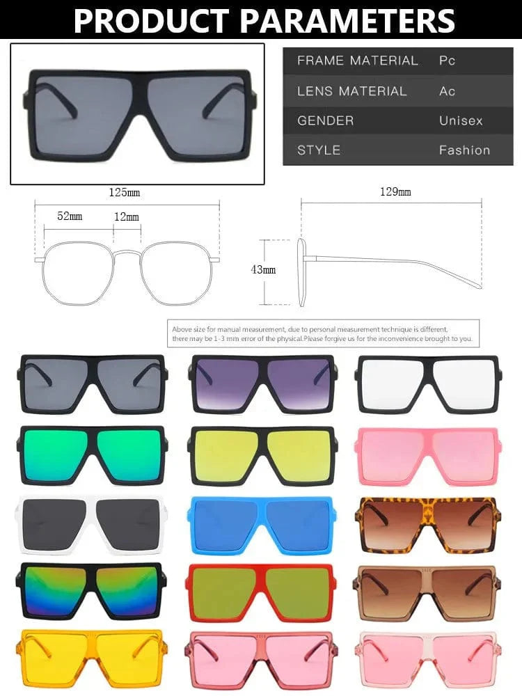Heevoo Kids square sunglasses with UV400 mirror lenses for boys and girls, stylish children's eyewear in various colors.