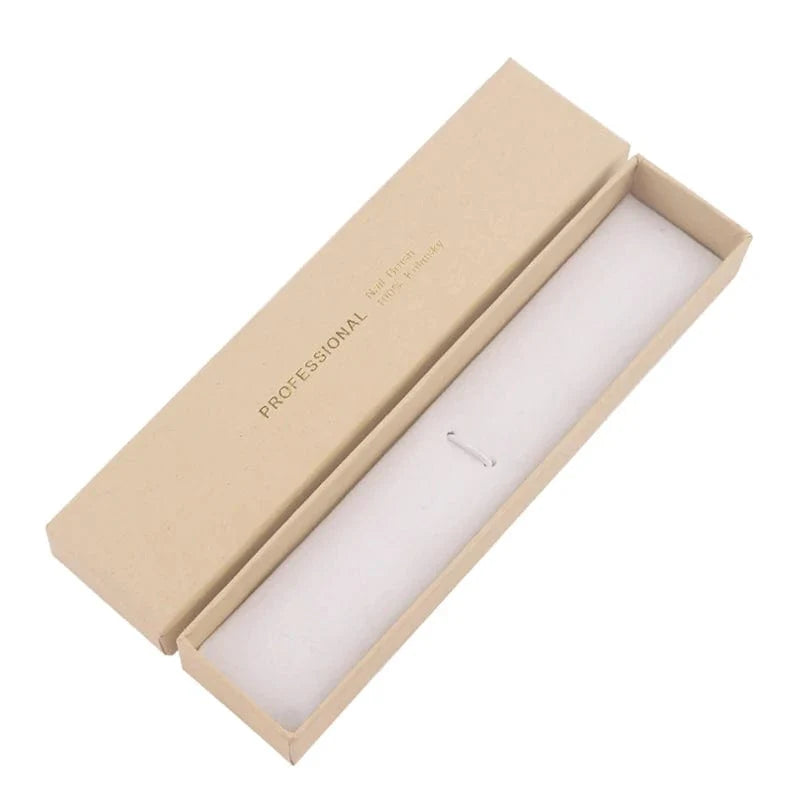 SeeJoy 100% Pure Kolinsky acrylic nail brush with aluminum handle, crimped round tip, ideal for professional nail art and design.
