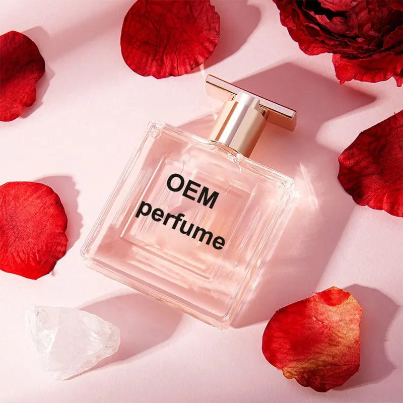 Showlu Rose Scent Body Spray for women, featuring a floral perfume bottle with a sleek design and elegant rose artwork.