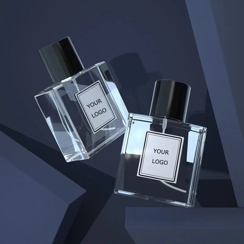 Showlu men's cologne spray in a sleek bottle, showcasing long-lasting fragrance and custom private label design.