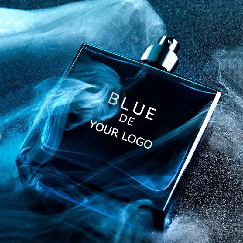 Showlu Long Lasting Men's Cologne Spray with sleek bottle, designed for custom private label perfume, ideal for men's fragrance.