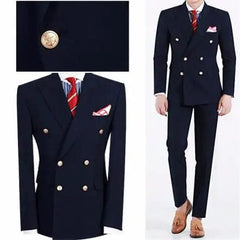 2023 Fashion Lattice Men's Suit Slim Fit Prom Wedding Suits for Men Groom Tuxedo Jacket Pants Set Custom Casual Formal 2 Piece - SHOWLU FASHION STORE