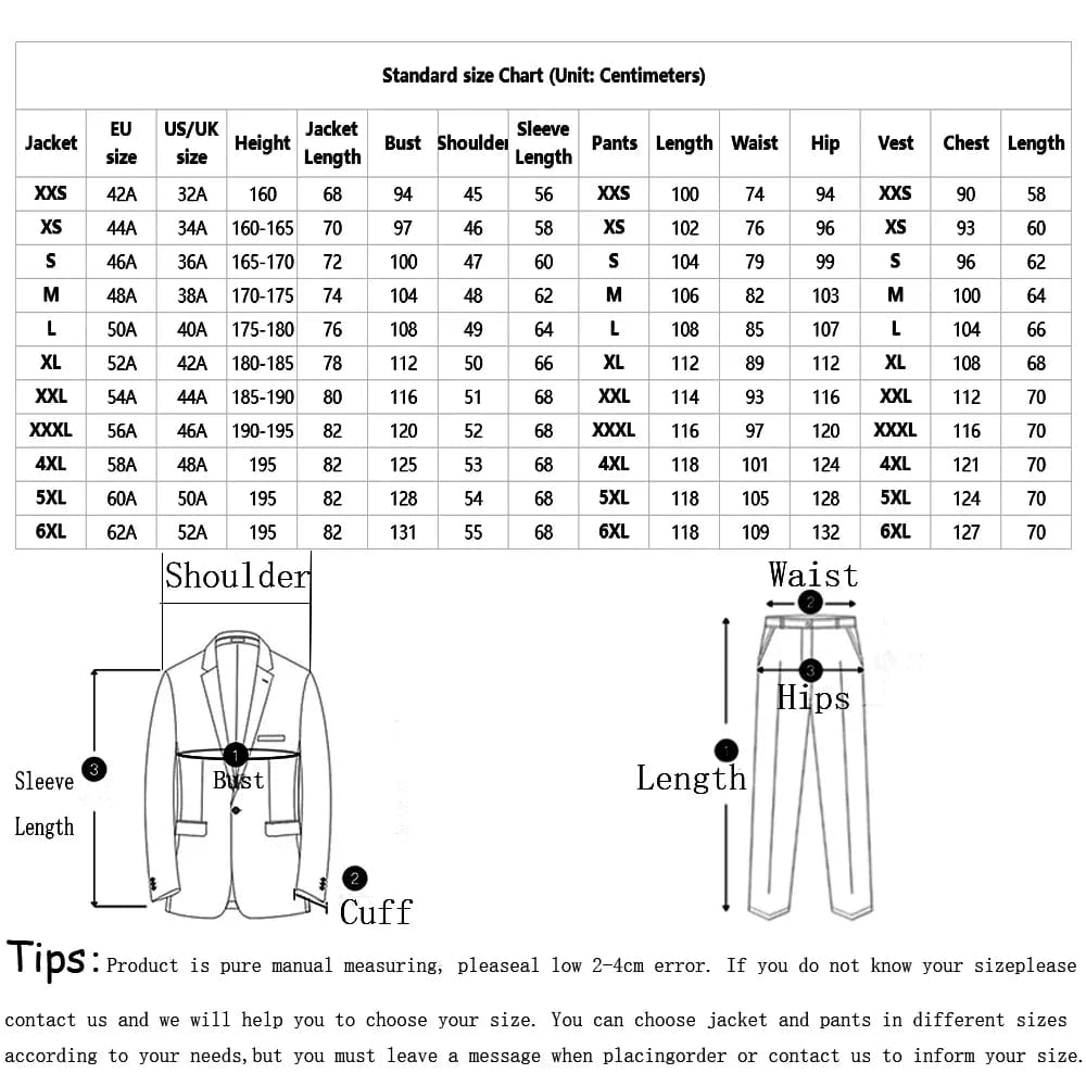 2023 New Arrival Slim Fit Man Suit Business Casual Tuxedo Three Piece(Blazer+Vest+Pants)Custome Size Wedding Suit For Man - SHOWLU FASHION STORE