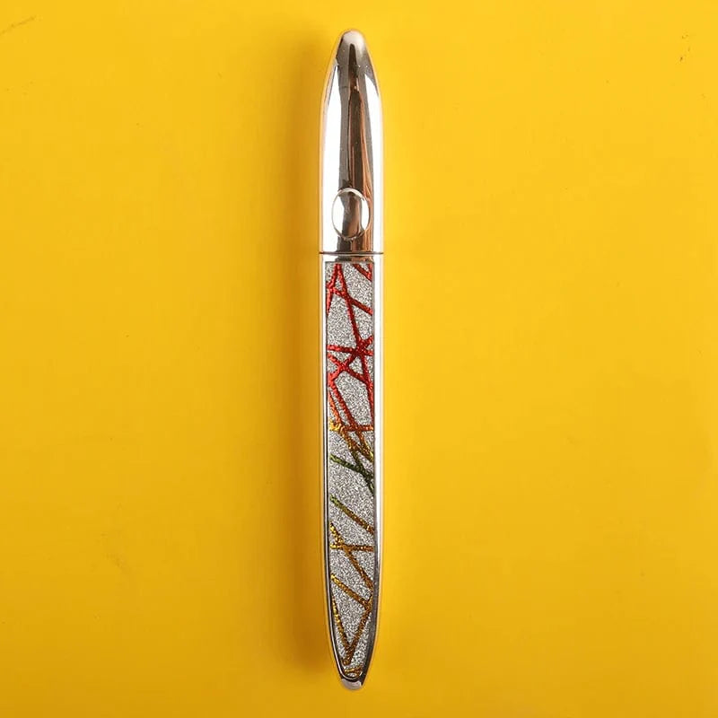 Showlu Waterproof Adhesive Eyeliner Pen in black and clear, with a sleek design for precise application and long-lasting hold