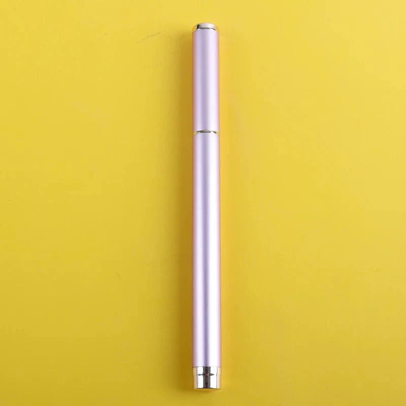 Showlu Waterproof Adhesive Eyeliner Pen in black and clear, with a sleek design for precise cosmetic application.