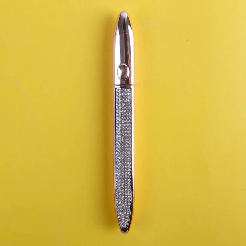 Showlu Waterproof Adhesive Eyeliner Pen in black and clear, with a sleek design for precise application and secure hold.