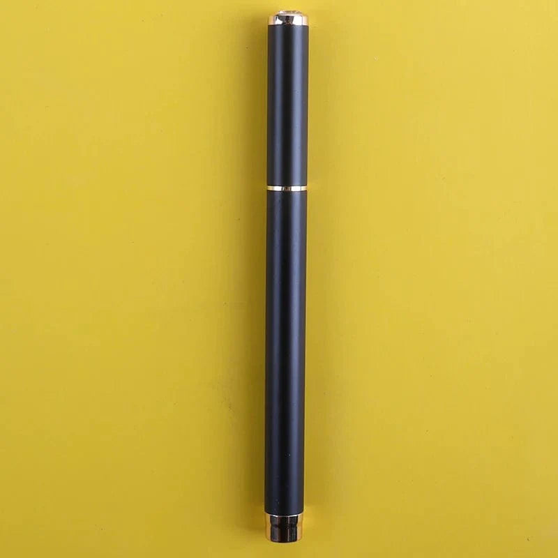 Showlu Waterproof Adhesive Eyeliner Pen in black and clear, with a sleek design for precise application and long-lasting hold.