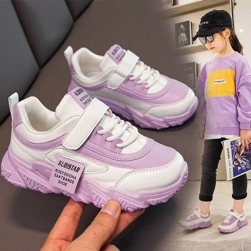 2023 New Mesh Kids Sneakers Lightweight Children Shoes Casual Breathable Boys Shoes Non - slip Girls Sneakers Zapatillas - SHOWLU FASHION STORE