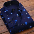 KOLMAKOV men's plaid fleece-lined casual shirt, warm cotton top with long sleeves, ideal for winter, available in large sizes.
