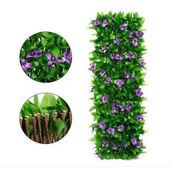 2024 Artificial Leaf Privacy Fence Screen Hedges Fence outdoor Fence Wall Landscaping Fence Garden Backyard Balcony Fence Panel - SHOWLU FASHION STORE