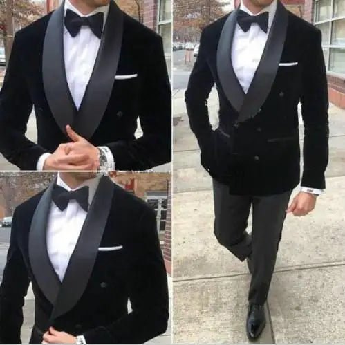 2024 New Arrival White Paisley Mens Suits Groom Tuxedos Groomsmen Wedding Party Dinner Best Man Suits (Coat+Pants+Bow) - SHOWLU FASHION STORE