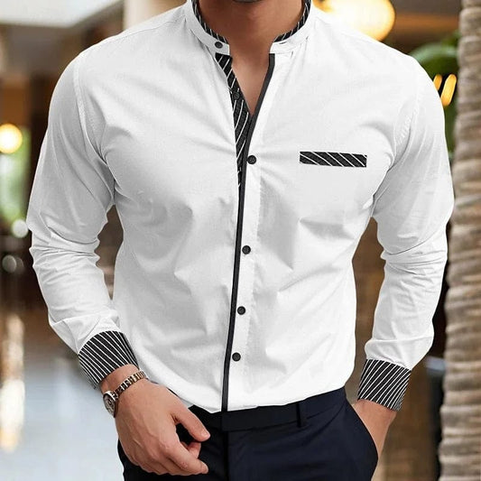 2024 new style 10 - color men's shirt 3D printing shirt business office clothing Hawaiian fashion casual breathable fabric - SHOWLU FASHION STORE