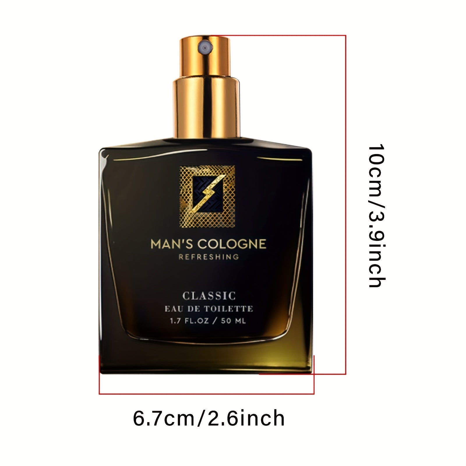 SHOWLU FASHION STORE Pheromone Cologne for Men, featuring a sleek bottle with a long-lasting fresh scent.