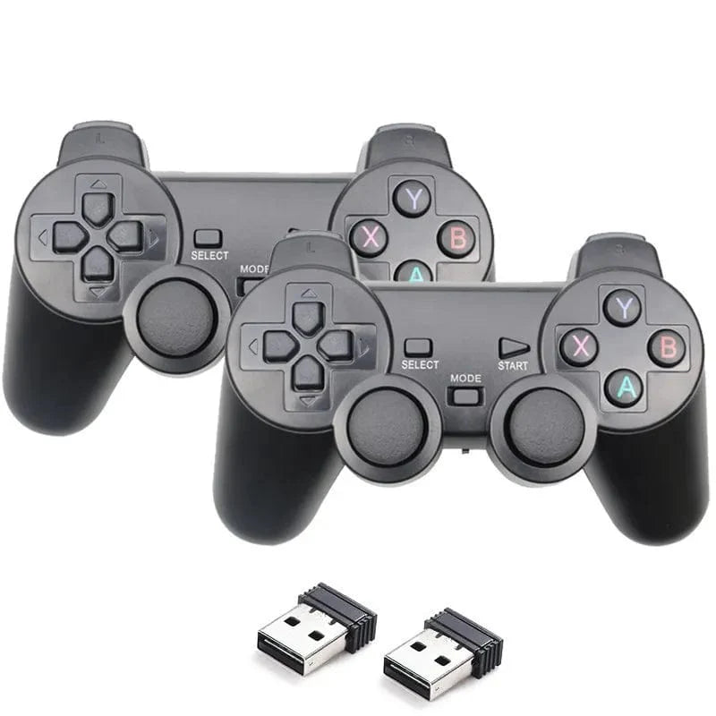 Wireless game controller for PS3, PC, Android, and TV Box with dual joysticks and ergonomic design, by Showlu Fashion Store.