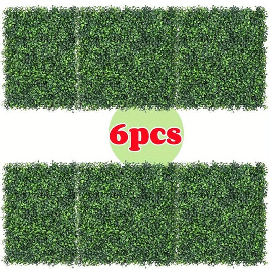 25*25cm Artificial Plant Walls Foliage Hedge Grass Mat Greenery Panels Fence Home Decor Fake Plants Garden Simulated Lawn - SHOWLU FASHION STORE