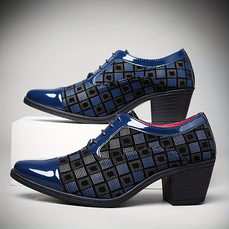 Men's Versatile Business Casual Shoes - High Heels for Elegant Look SHOWLU FASHION STORE
