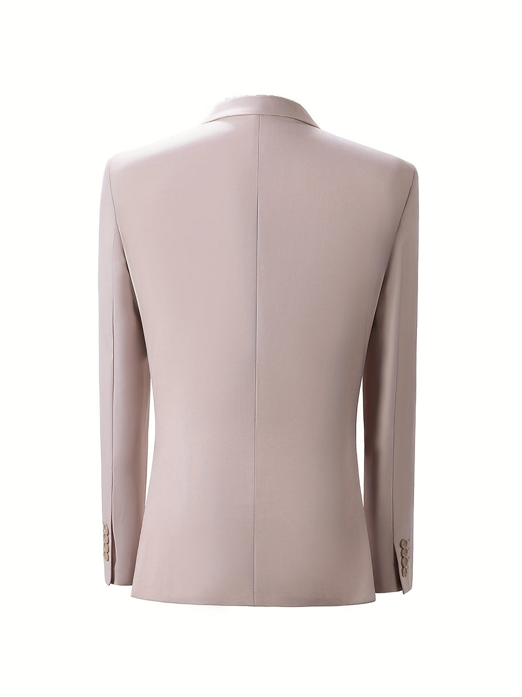 SHOWLU Men's slim fit 2-piece suit with notched lapel, formal wedding coat, tailored for a sleek, modern look.