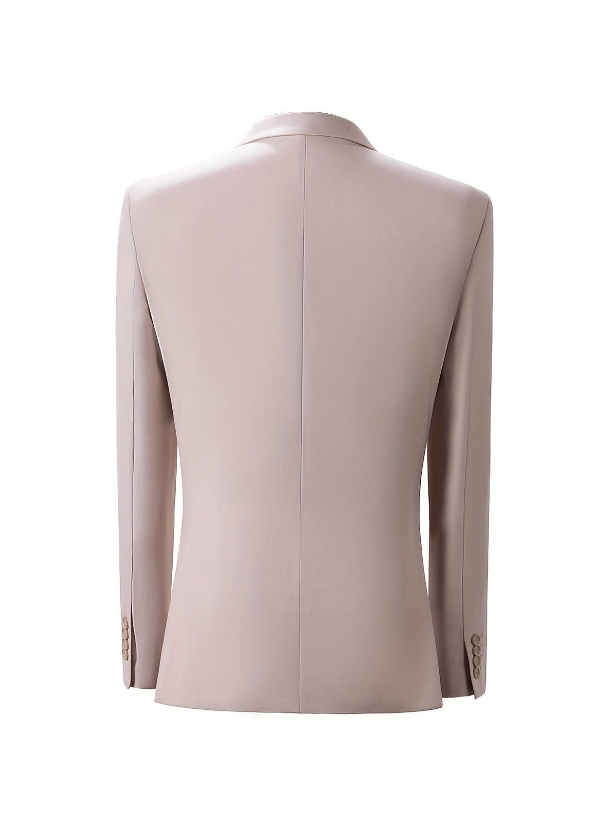 SHOWLU Men's slim fit 2-piece suit with notched lapel, formal wedding coat, tailored for a sleek, modern look.