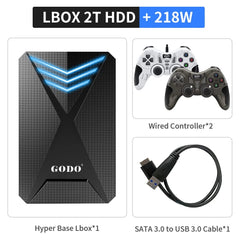 2T Launchbox HDD Retro Game Consoles For PS4/PS3/Gamecube/PS2/Wii/Wiiu/Sega Saturn/DC/PS1 With 4200+ Games For Windows PC/Laptop - SHOWLU FASHION STORE