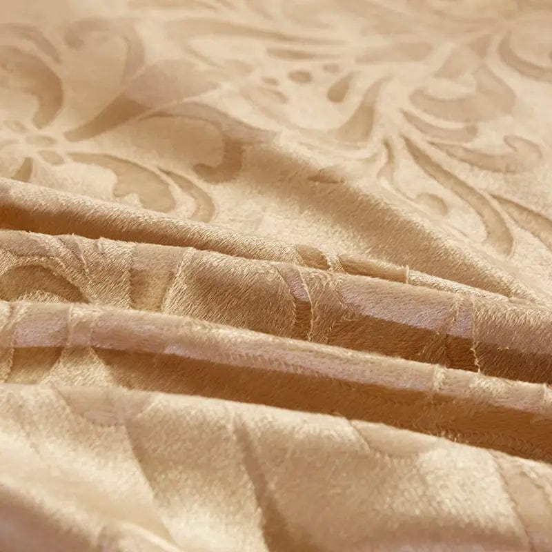 3 Pcs Bedding Set Luxurious Bedding Cover Set Warm Bedspread on The Bed Heightened Bed Skirt for Queen/King Size with Pillowcase - SHOWLU FASHION STORE