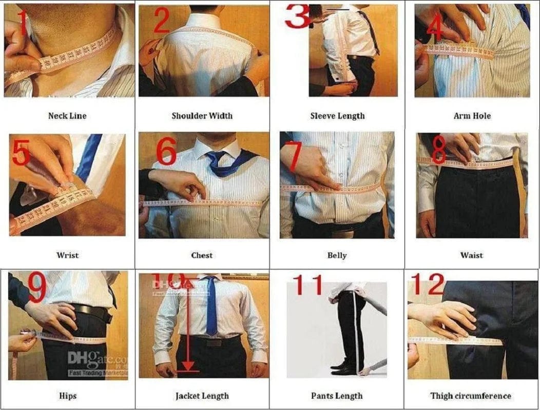 3 Piece Tuxedo Wedding Suits for Men Bespoke Groom Wear Formal Fashion Men Suit Prom Party Costume Homme Mariage - SHOWLU FASHION STORE