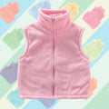 Kids polar fleece vest by Showlu Fashion Store, sleeveless winter jacket for boys and girls, warm and cozy outdoor outerwear.