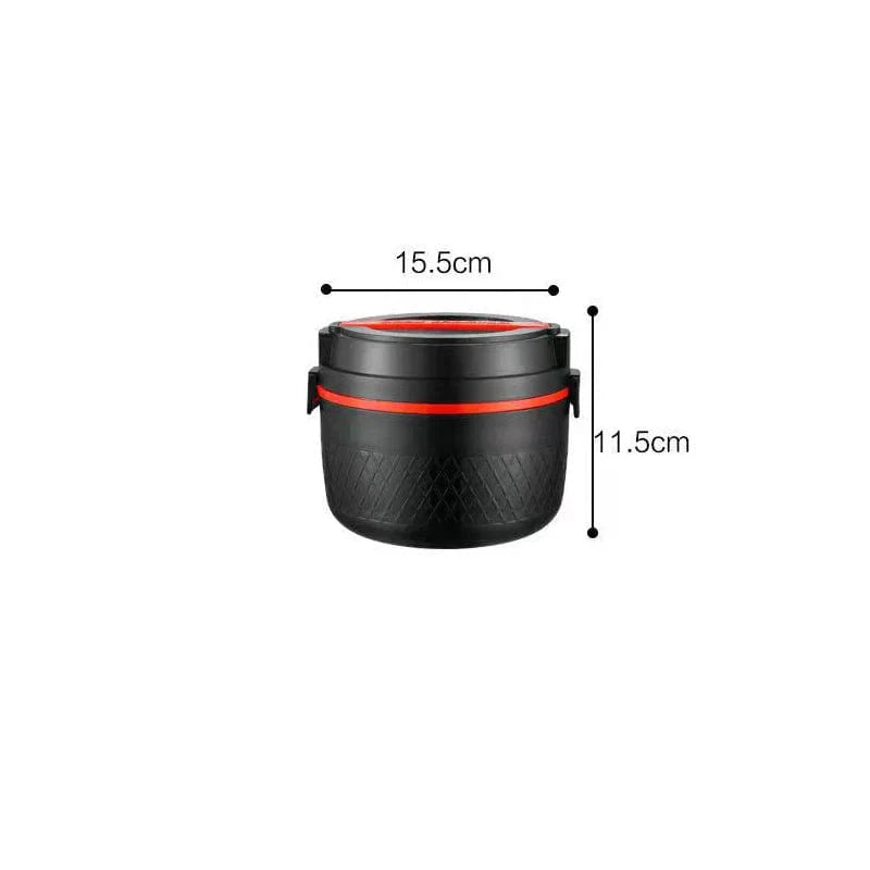 SHOWLU 304 stainless steel bento box, leakproof thermal lunch container, microwave-safe, portable for school or picnic use