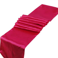 30cmx275cm(12*108inch) Satin Table Runner Banquet Wedding for Party Event Home Decoration Supply Table Cover Runner Tablecloth - SHOWLU FASHION STORE