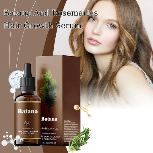 30ml Batana Care Oil For Hair Growth Serum Hair Care strengthen Hair soften And smooth Hair mild Ingredients - SHOWLU FASHION STORE