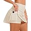Showlu Smart General Stelle women's high-waisted tennis and golf skirt with pockets, featuring a sleek, modern design.