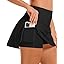 Showlu Smart General Stelle women's high-waisted tennis and golf skirt with functional pockets, lightweight and comfortable for active wear.