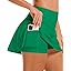 Showlu Smart General Stelle women's high-waisted tennis and golf skirt with side pockets, made from lightweight athletic fabric.