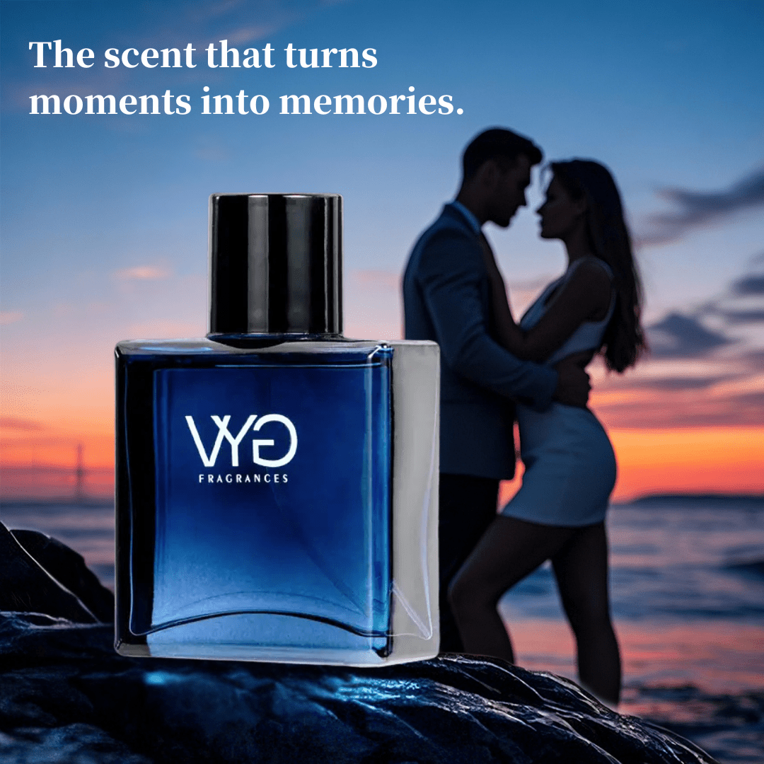 Ocean Blue Eau de Cologne for Men by SHOWLU FASHION STORE, fresh woody musk fragrance in a 1.7oz bottle.