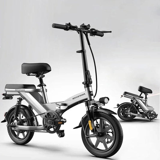 350w 14 inch e folding bike 45 kmh electric bike eu europe warehouse scooter ebike electric bicycle - SHOWLU FASHION STORE