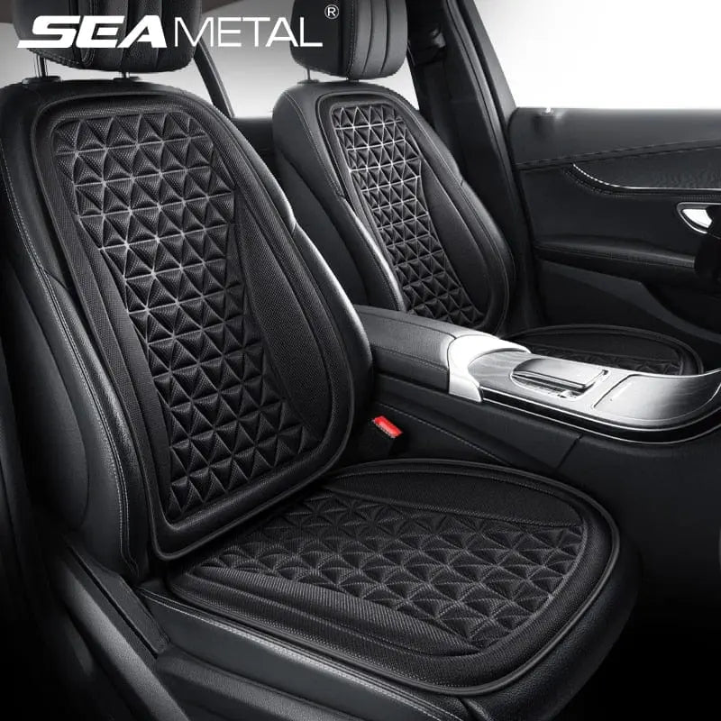 SEAMETAL 3D breathable car seat cover from Showlu Fashion Store, featuring a sweatproof, heat-dissipating cushion for auto seats.