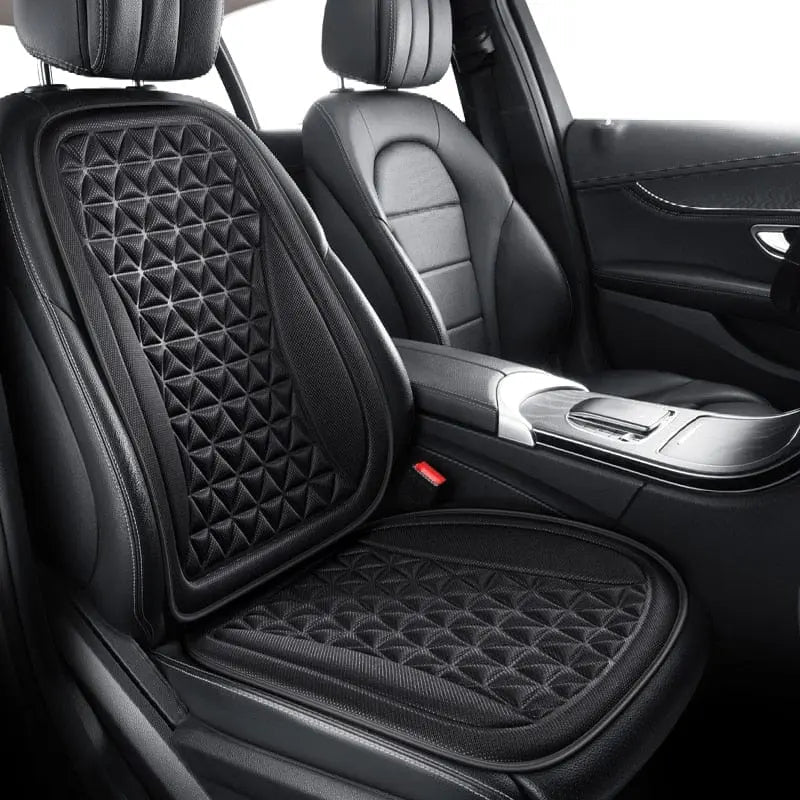 Showlu Fashion Store 3D breathable car seat cover with convex design, sweatproof cushion, and heat dissipation for summer comfort.