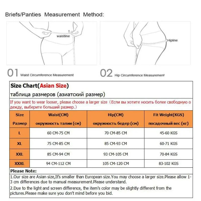 Set of three Showlu Fashion Store women's high waist cotton postpartum panties in plus size, featuring comfortable abdominal coverage.