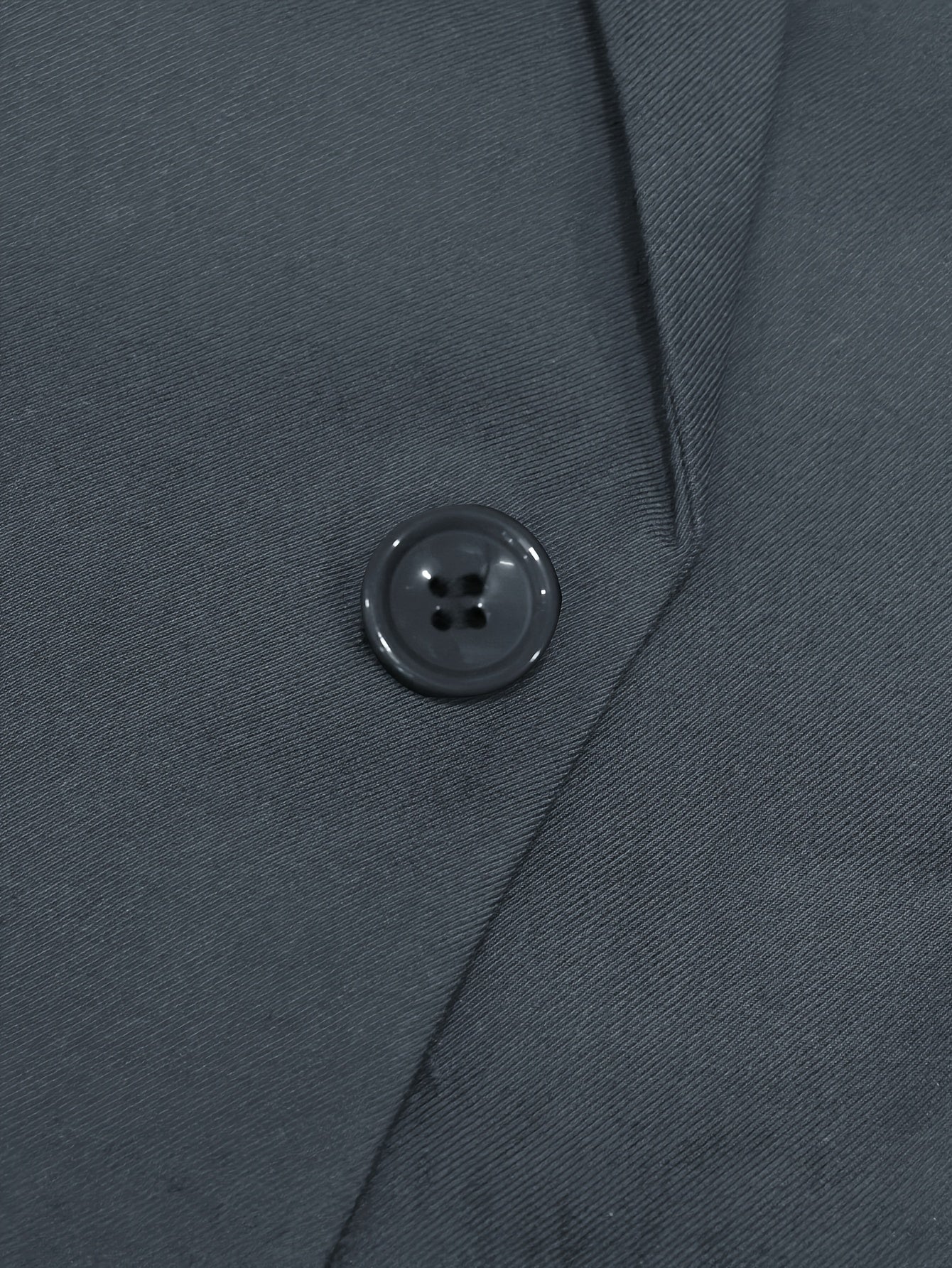 SHOWLU Men's slim fit 2-piece classic suit with one-button jacket, formal attire, dark color, and tailored fit.