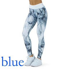 3D Print Leggings Women Seamless Knit Yoga Pants Sexy High Waist Butt Lift Fitness Workout Cycling Elastic Fashion Tights - SHOWLU FASHION STORE