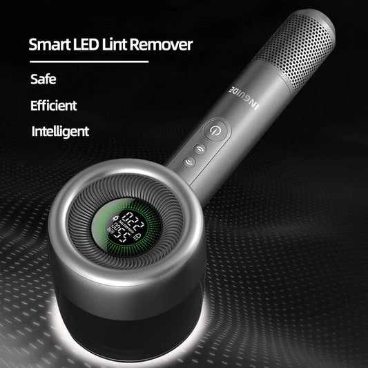 4000mAh Intelligent Lint Remover Spool Machine LCD 5 - gear Pellet LED Lighting Hairball Trimmer Clothes Electric Lint Remover - SHOWLU FASHION STORE