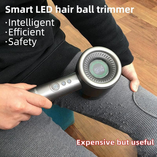 4000mAh Intelligent Lint Remover Spool Machine LCD 5 - gear Pellet LED Lighting Hairball Trimmer Clothes Electric Lint Remover - SHOWLU FASHION STORE