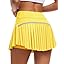 Showlu Smart General JoyGirl women's pleated tennis skirt with built-in shorts, featuring a stylish design and comfortable fit.