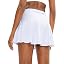 Showlu Smart General women's pleated tennis skirt with four pockets, featuring a stylish and functional design for active wear.